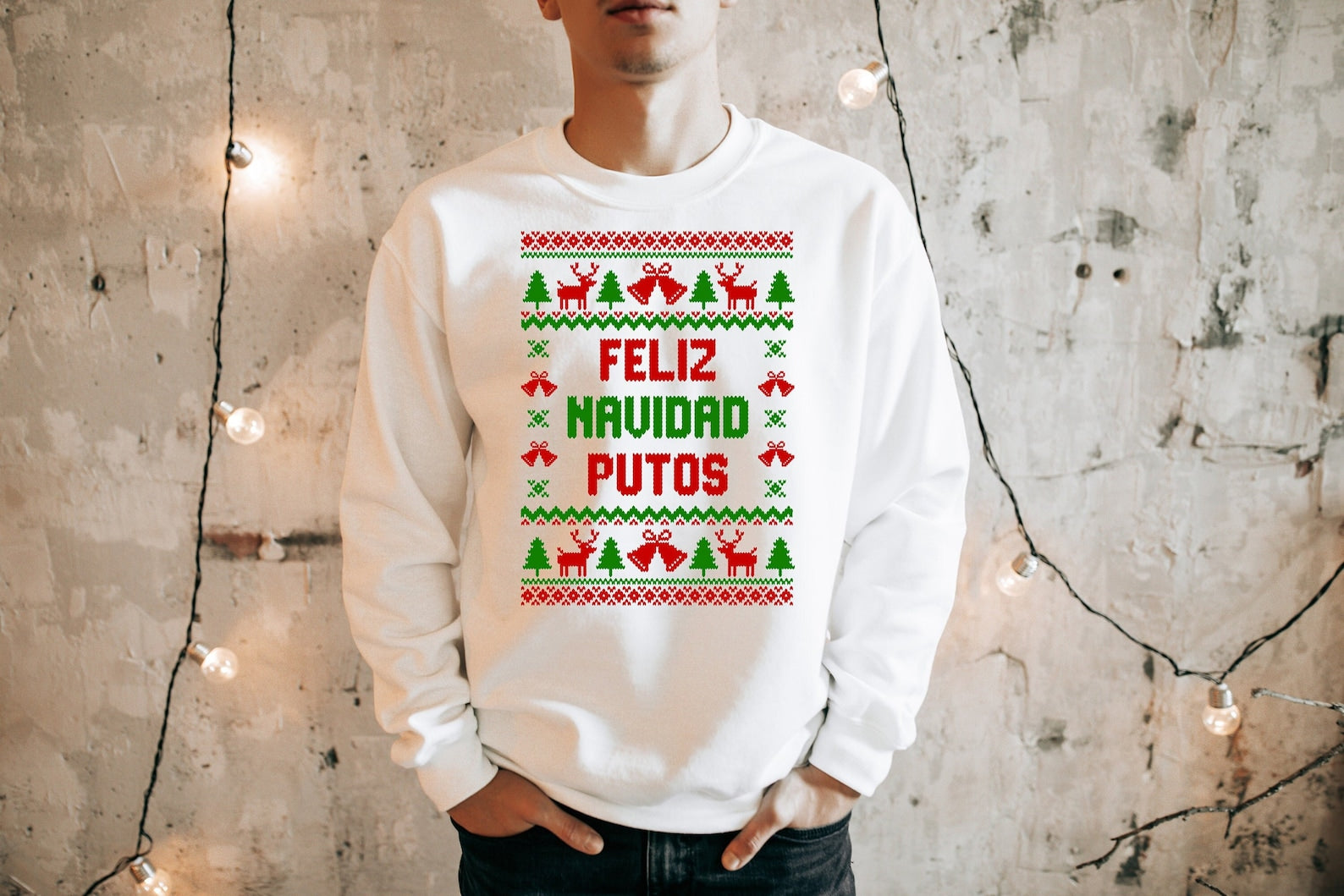 Feliz Navidad Christmas Sweater