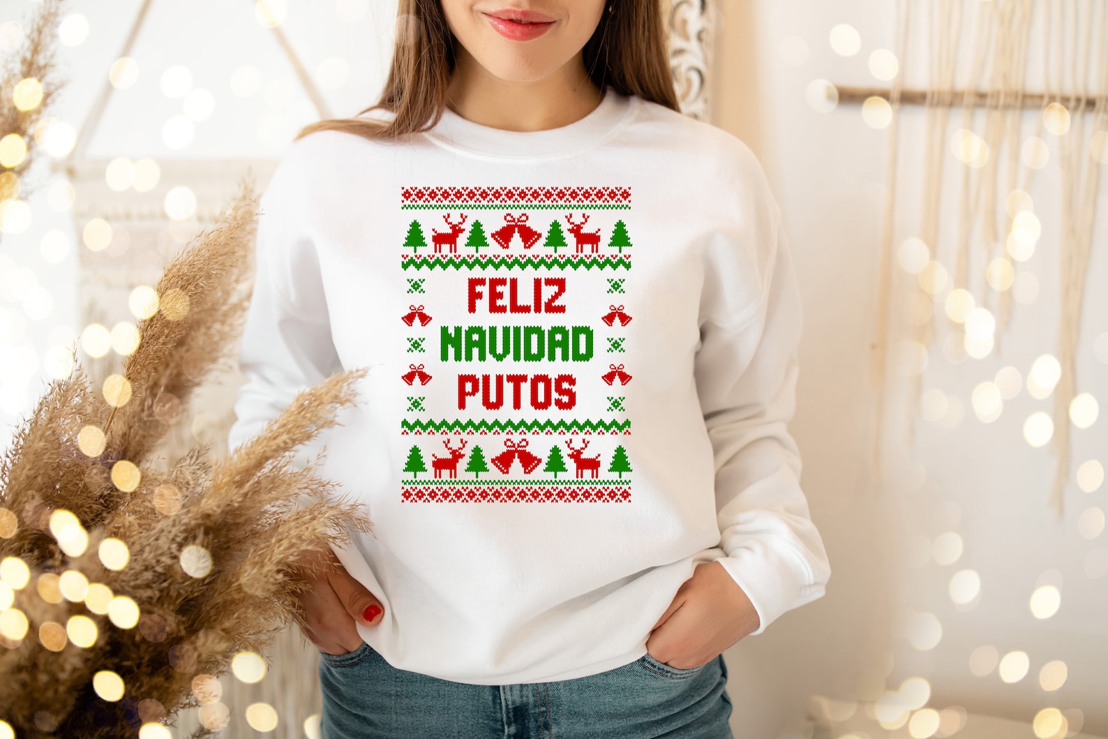 Feliz Navidad Christmas Sweater