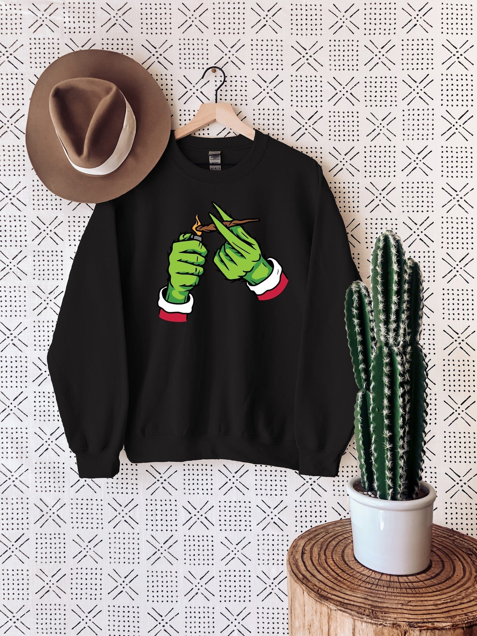 Pothead Christmas Sweater