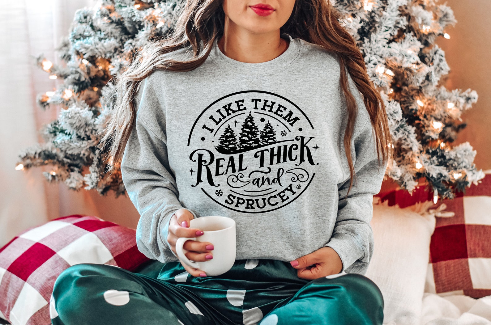 Real thick and Sprucy Sweater