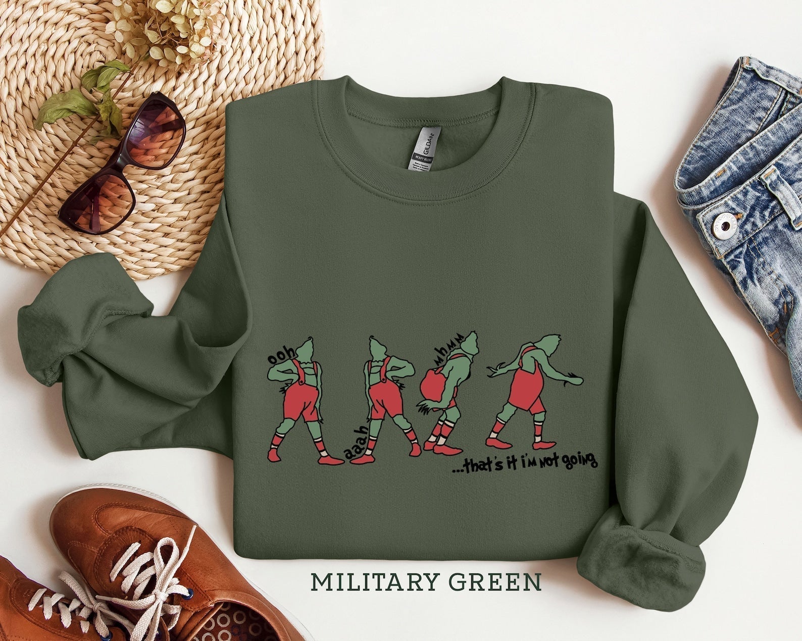 Funny Grinch Christmas Sweater