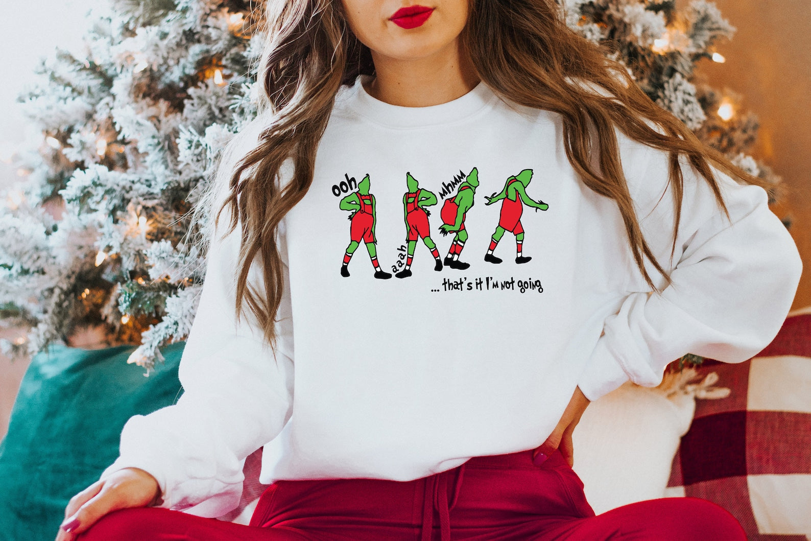 Funny Grinch Christmas Sweater