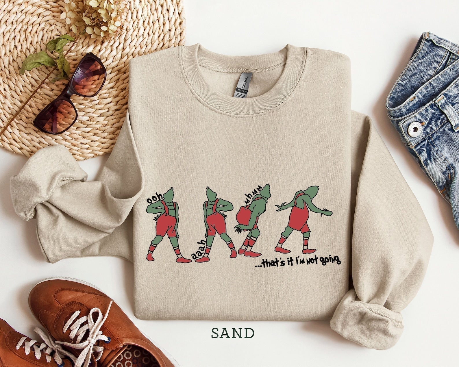 Funny Grinch Christmas Sweater